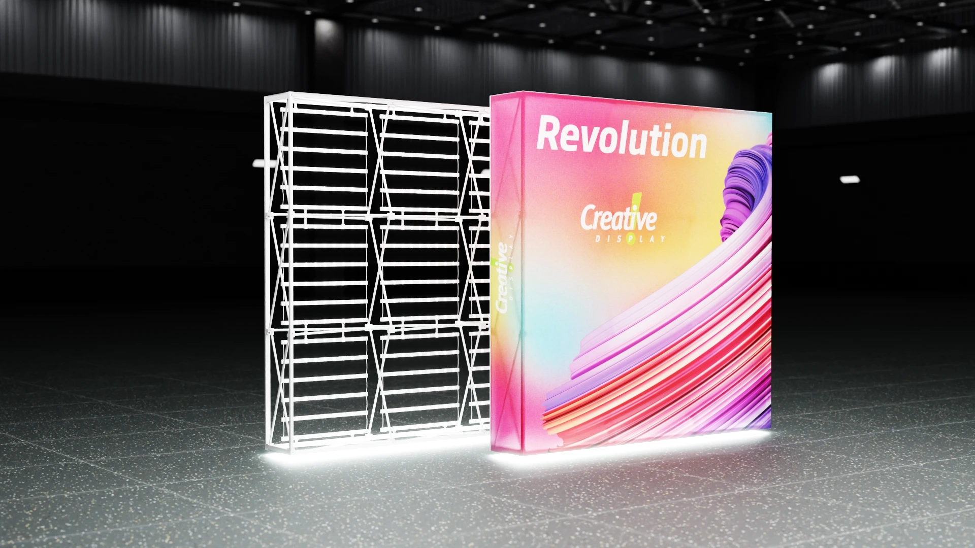 Hero background image of The Revolution Display