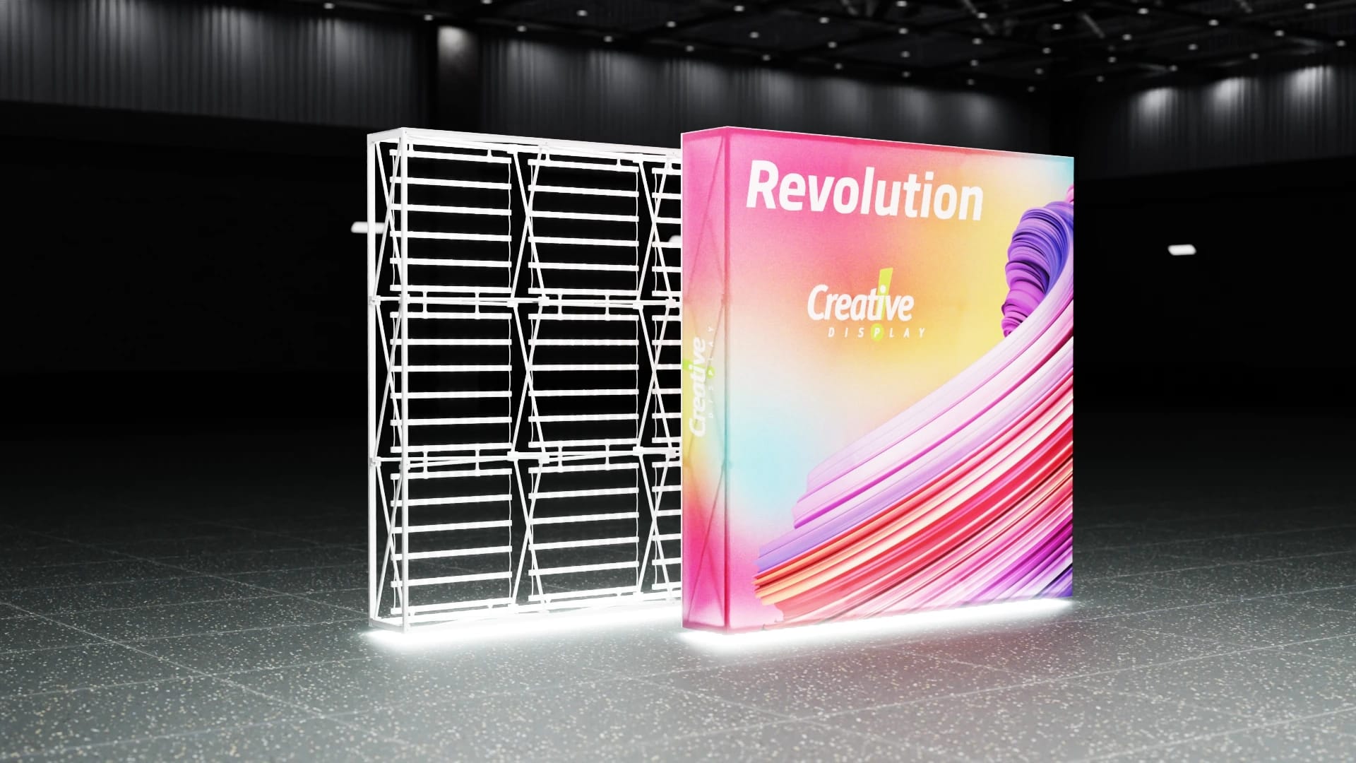 Hero background image of The Revolution Display